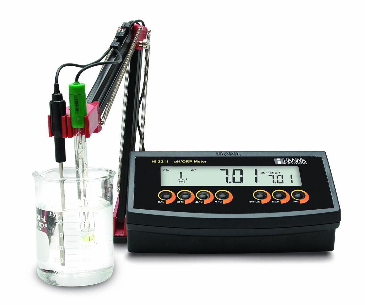 pH Meter Benchtop pH/mV Meter with 0.01 Resolution Masiye Labs