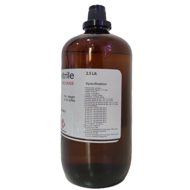 Acetonitrile 99.9 HPLC Grade 2,5L