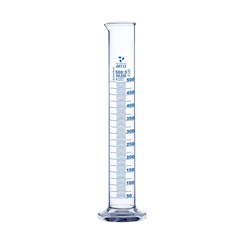Measuring Cylinders Glass 500ml Measuring Cylinders Glass 500ml