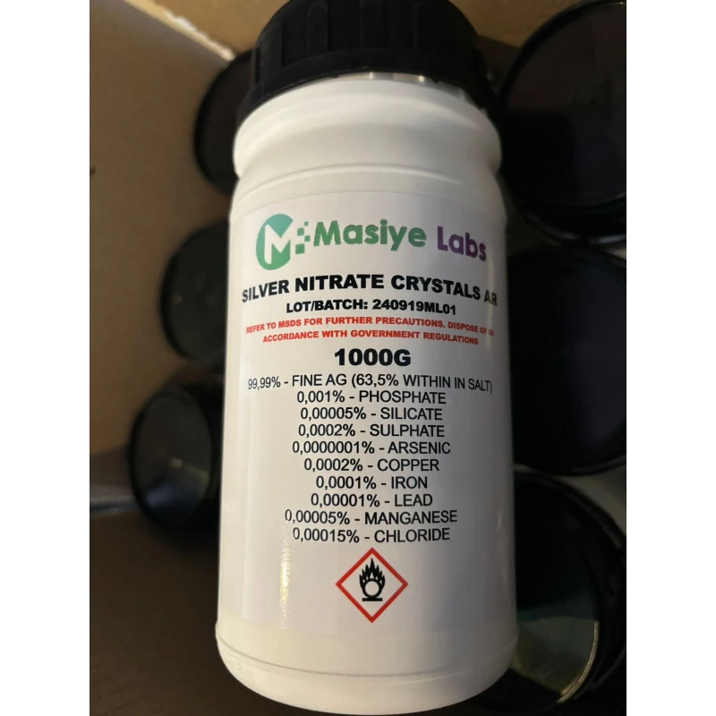 Silver Nitrate 99.9% Pure AgNO 3 1kg