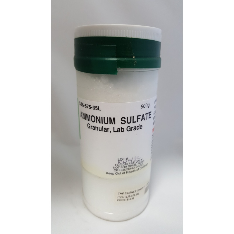 ammonium sulfate scaled