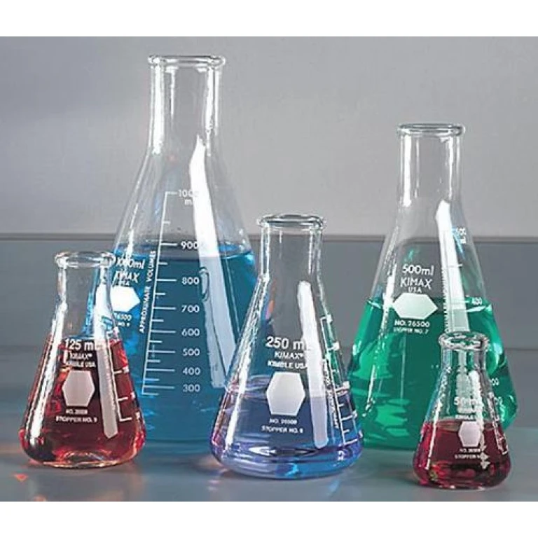 conical-flask-1-768x768 Erlenmeyer Flasks Narrow Neck 50ml