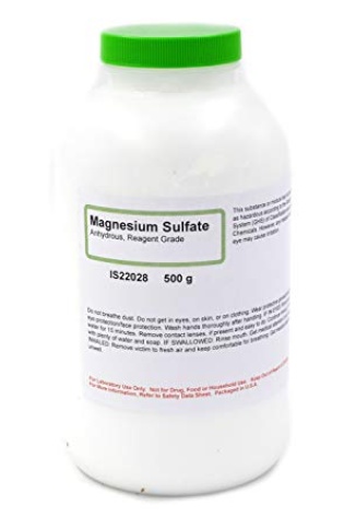 Magnesium Sulfate Anhydrous 500g AR