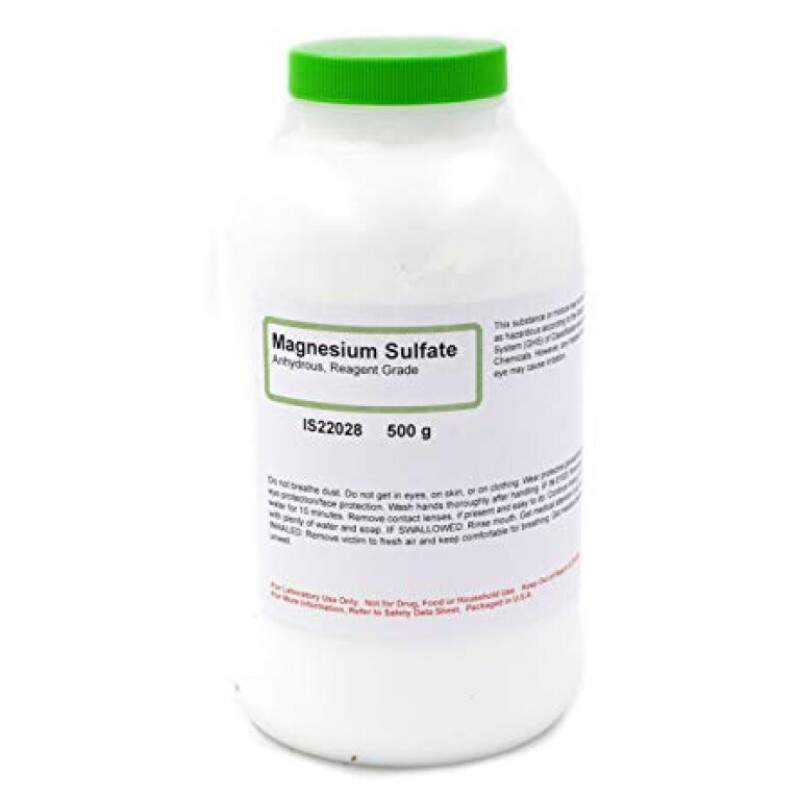 Magnesium Sulfate Anhydrous AR 500g