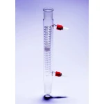 Condensers, Coil w/B24 Socket & Cone effect, 400mmL(water flow thru jacket)
