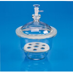 Desiccators With  Lid, Porcelain Plate 300mm