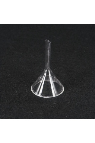 Funnel, Glass 50mm D, Stem 7mm