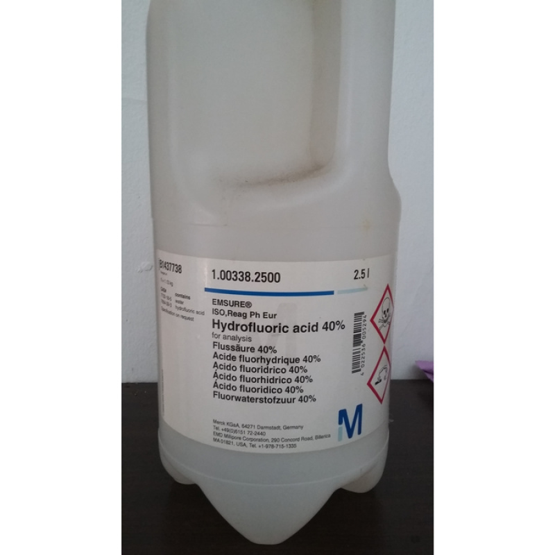 Hydrofluoric Acid 40% AR 2.5Lt