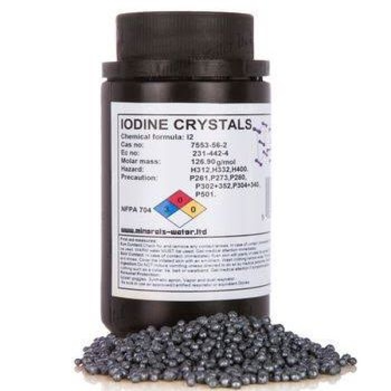 Iodine crystals 500g
