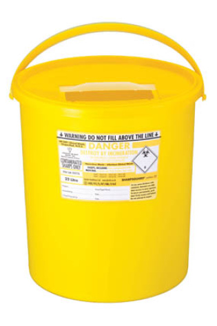 Sharps Container Disposal 20L