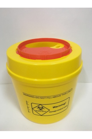 Sharps Container Disposal 2.5L