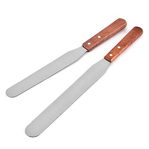 Spatula Knife wood handle 250mm Masiye Labs