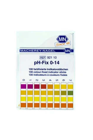 pH Fix Test Strips 0-14 100/Box