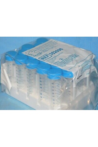 50 ML FALCON CENTRIFUGE Tubes, Polypropylene, STERILE, Pack of 50