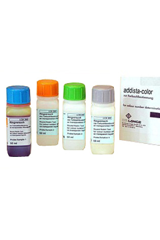 Addista color Set of 6 certified standard color solutions for Lico