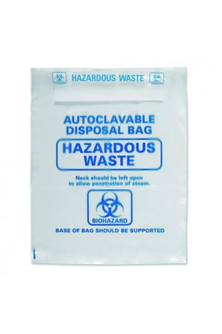 Autoclavable bags 310 x 360mm, Clear, pack of 200