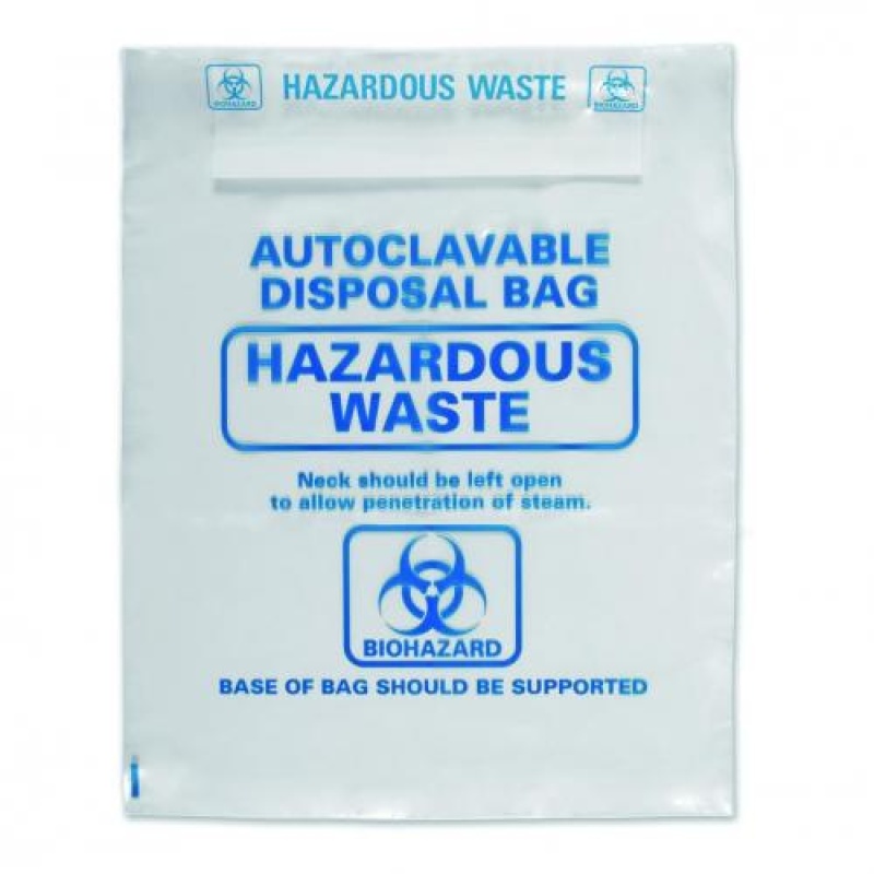 Autoclavable bags 310 x 360mm, Clear, pack of 200