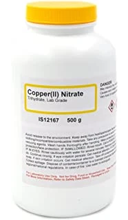 Copper nitrate Copper(II) Nitrate Trihydrate AR 500g - Image 1