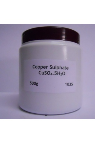 Copper(II) Sulfate Pentahydrate 500g