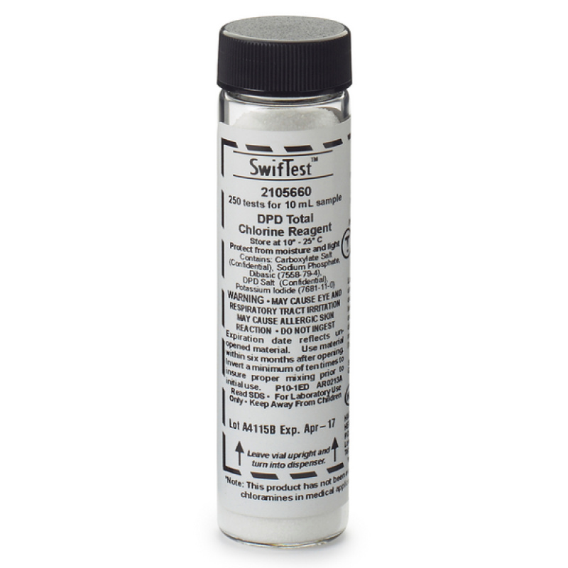 DPD Total Chlorine Swiftest™ Dispenser Refill Vial approximately 250 Tests