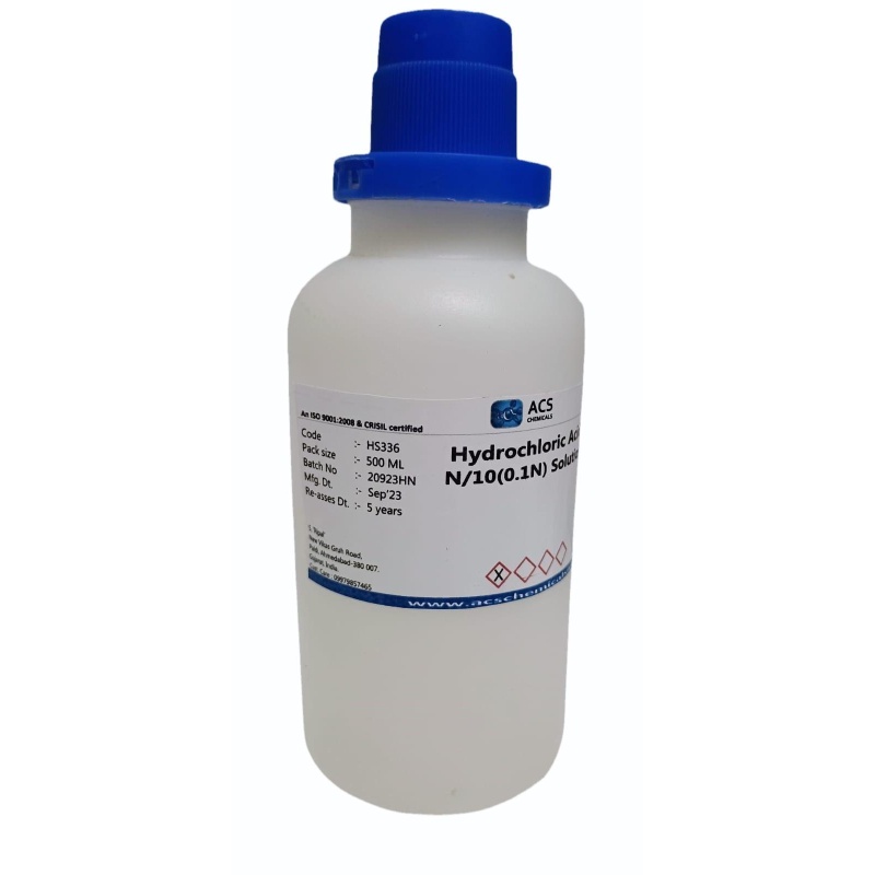 Hydrochloric Acid Ampule 0.1 N N10 100ml