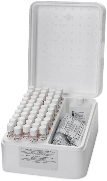 Nitrogen-Ammonia Reagent Set, TNT, AmVer (Salicylate), High Range Nitrogen-Ammonia Reagent Set AmVer High Range - Image 1