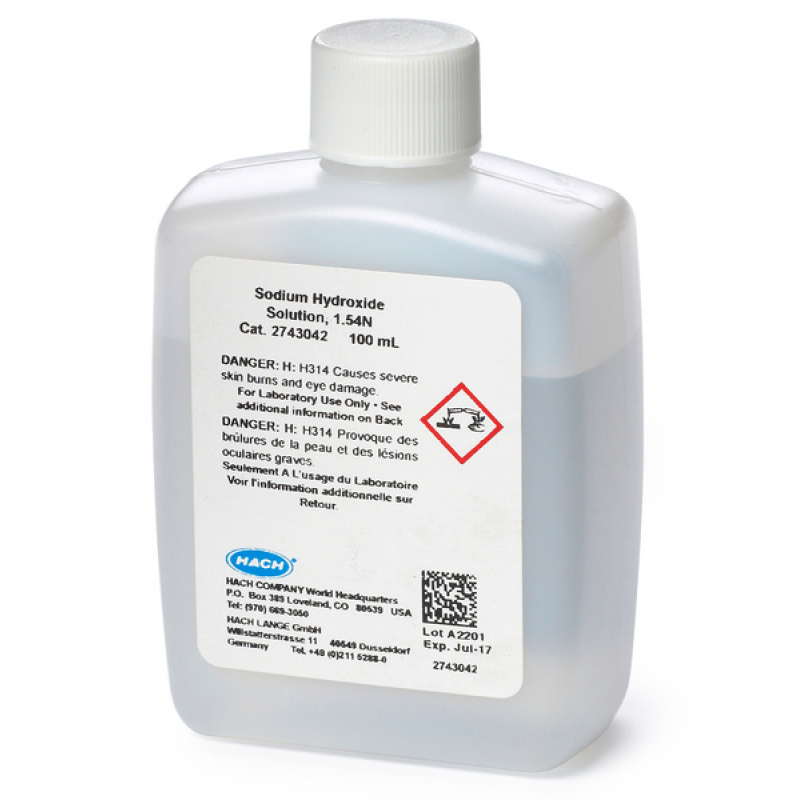 Sodium Hydroxide Solution, 1.54N, 100 mL