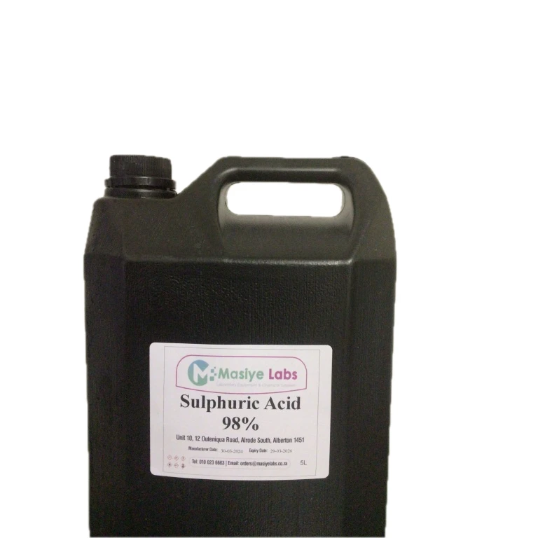 Sulphuric acid 98% Tech Grade Sulphuric Acid 98 Tech Grade 2.5L