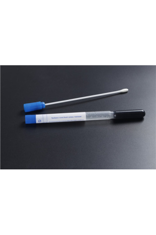 Medical swab plastic ø 12×150 mm, sterile