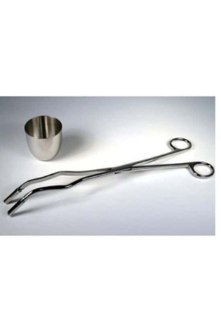 Platinum Crucible Tongs, 9.8" L (250 mm)