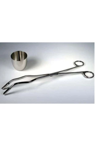 Platinum Crucible Tongs, 9.8" L (250 mm)