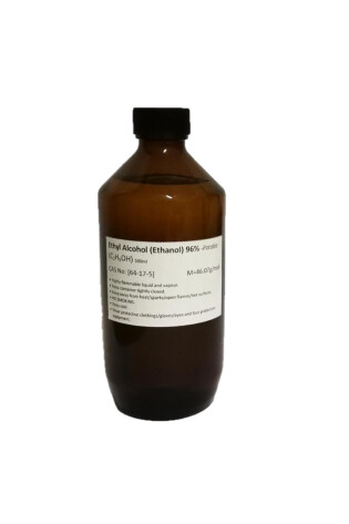 Ethanol Alcohol Denatured 96% 1L