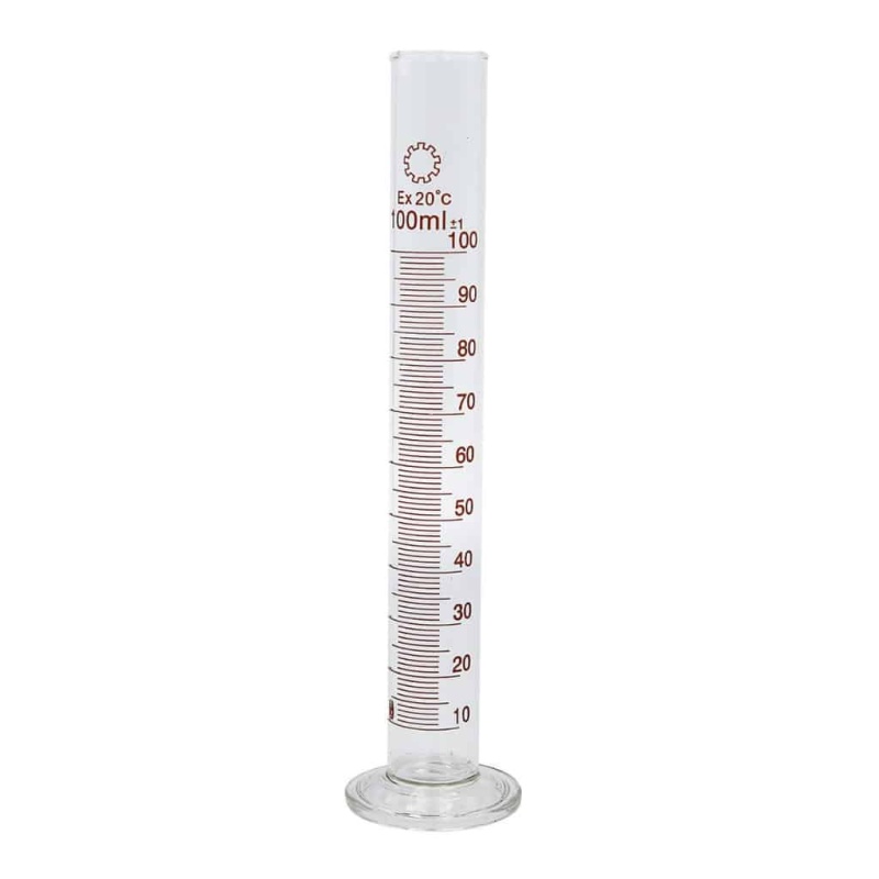 Hydrometer Test Jar Glass