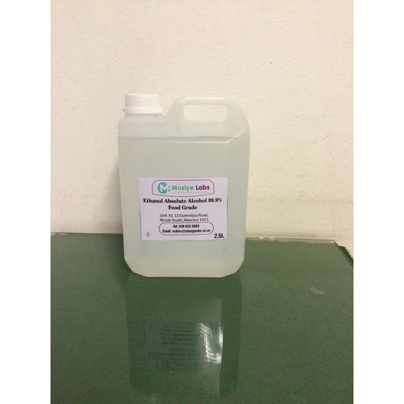 Ethanol Absolute Food Grade 99.9 2.5L