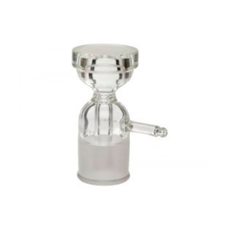 glass base sj 4038 with filtering plate vacuum outlet 1 scaled