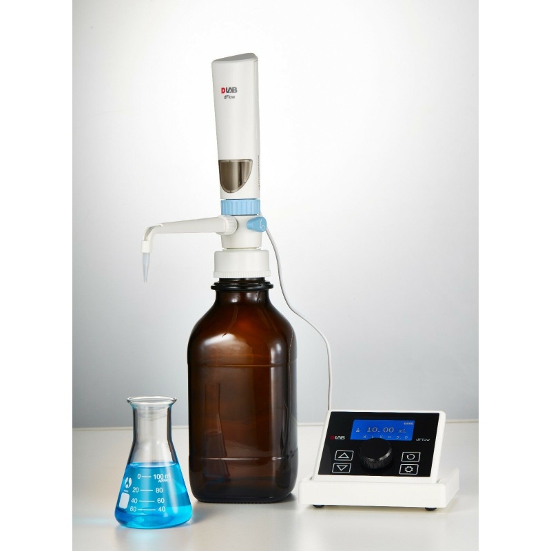 Dlab dFlow Digital Bottle Top Dispenser Volume Range 0.1 99.9mL 7012300001 scaled
