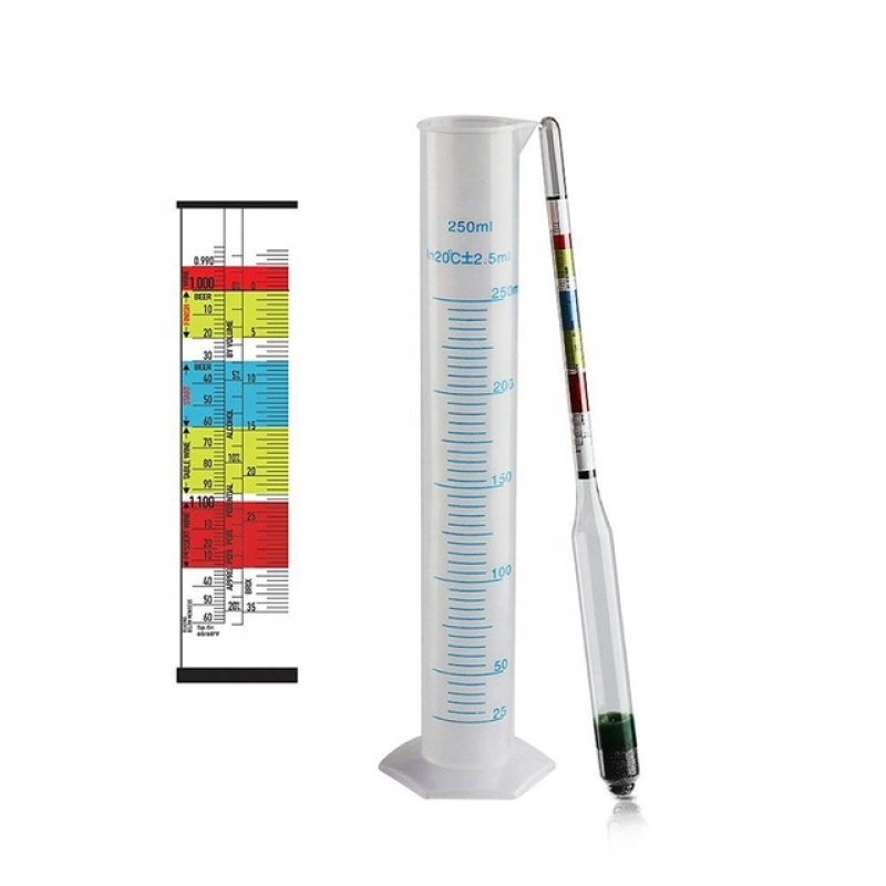 Hydrometer With Measuring Cylinder