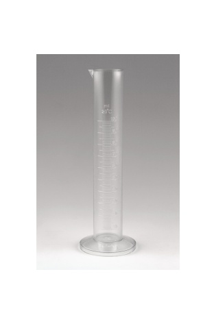 Measuring Cylinder, Round  Base, Plastic