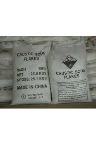 Sodium Hydroxide Flakes 25kg