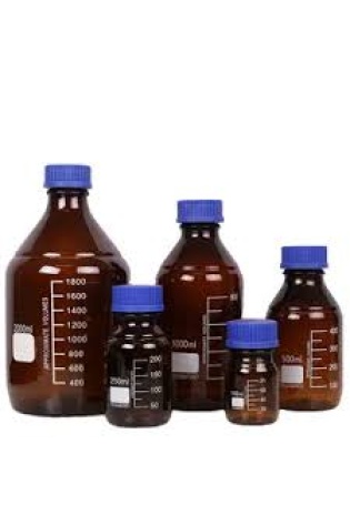 Reagent Bottles Amber Glass