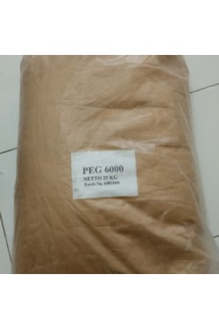 Polyethylene Glycol PEG 6000 25kg