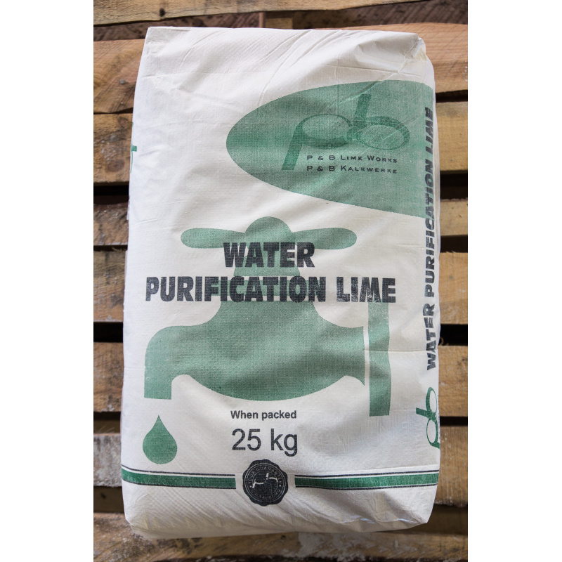 Water Purification Lime 25kg scaled