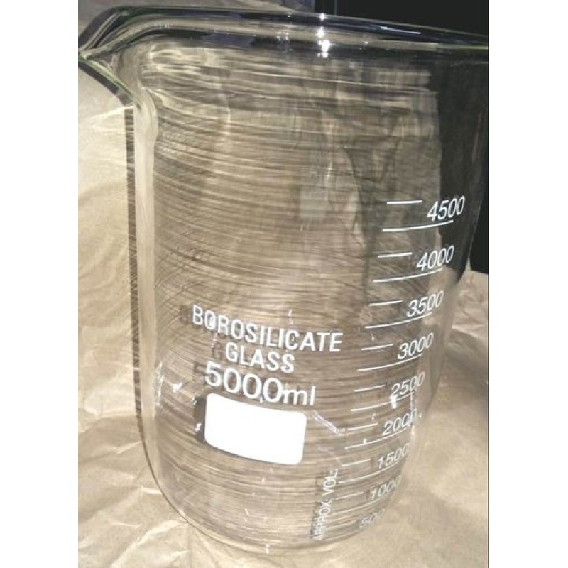 Beakers Glass Low Form 5000 ml