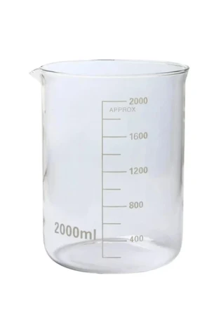 Beakers, Glass Tall Form 2000ml