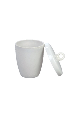 Porcelain Crucible with Lid