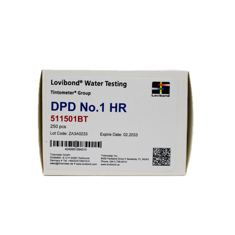 Lovibond DPD 1 HR Tablets 250/Pack