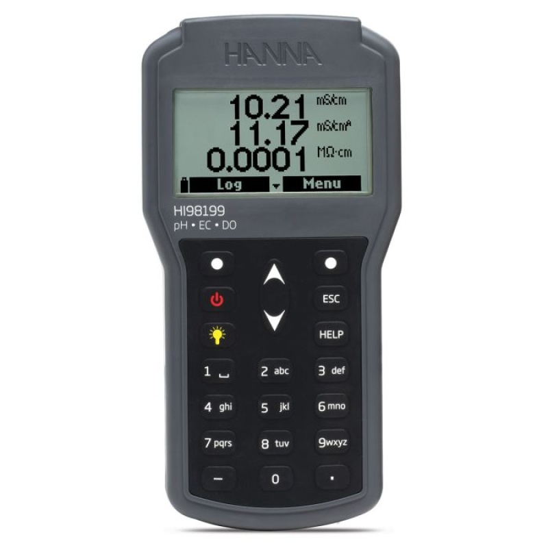 Digital pHECDO portable meter with HI829113 pH electrode
