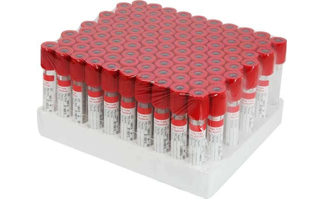 VACUCARE Clot Activator Red Top Tubes 4ml 1