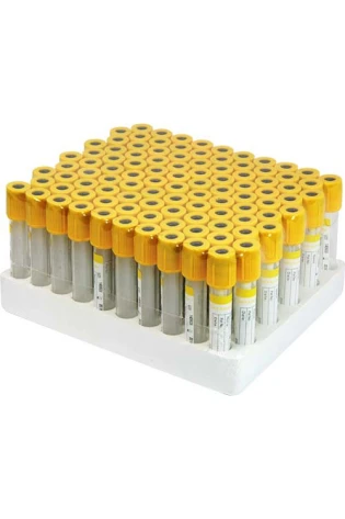 Vacucare Yellow Top Tubes 8.5ml