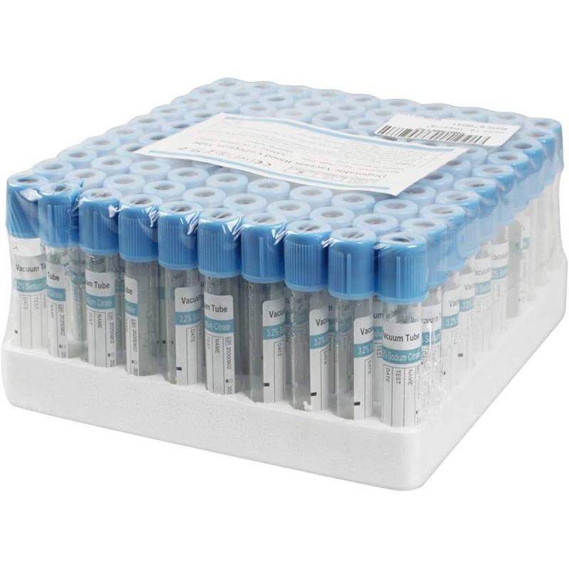 Vacucare Sodium Citrate Blue Top Tube 4.5ml Pack100 scaled